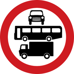 Access Regulation traffic restriction