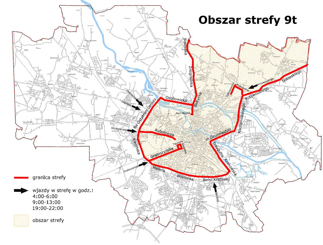Pdf map Wroclaw Poland